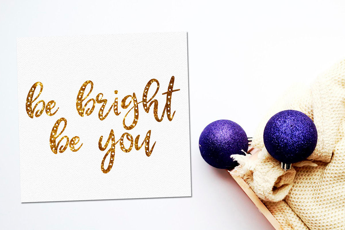 LaLaLapland. Fonts & illustrations preview 8