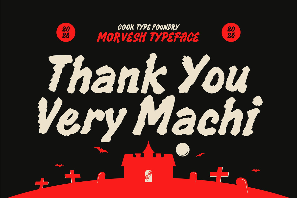 Morvesh, a Blackletter Font by graphicook (Photo 10 of 10)