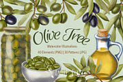 Olive Tree, a Food Illustration by Andre_Eva (Thumbnail 1 of 10)