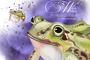 Hand-Painted Wicked Witch Clipart, a Seasonal Illustration by ArtCreationsDesign (Thumbnail 12 of 13)