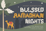 Journey Ramadhan - Arabic Font, a Font by PutraCetol Studio (Thumbnail 2 of 5)