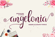 Angelonia, a Script Font by vanroem (Thumbnail 2 of 9)