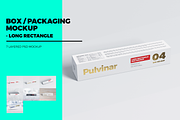 Box / Packaging - Long Rectangle, a Cups & Container Mockup by coloformia (Thumbnail 1 of 10)