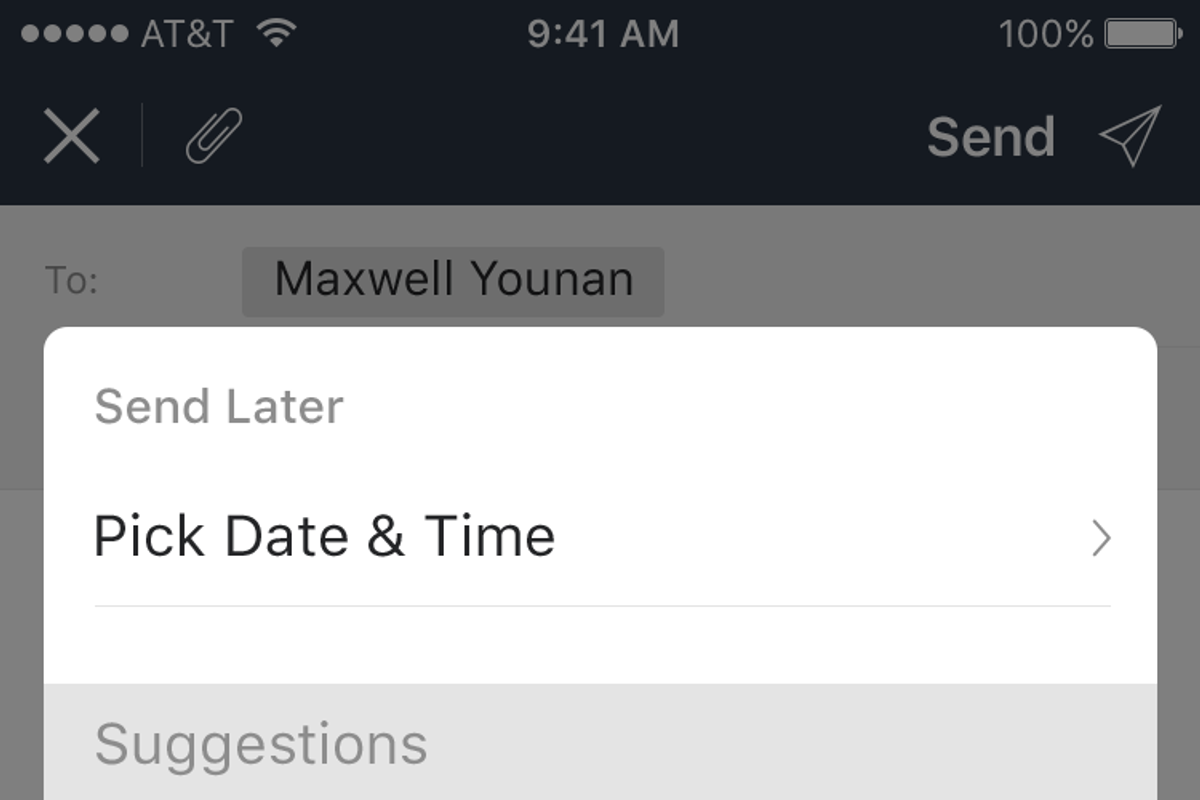 Snooze Mail UI Graphic, an App Template by hoangpts (Photo 10 of 18)