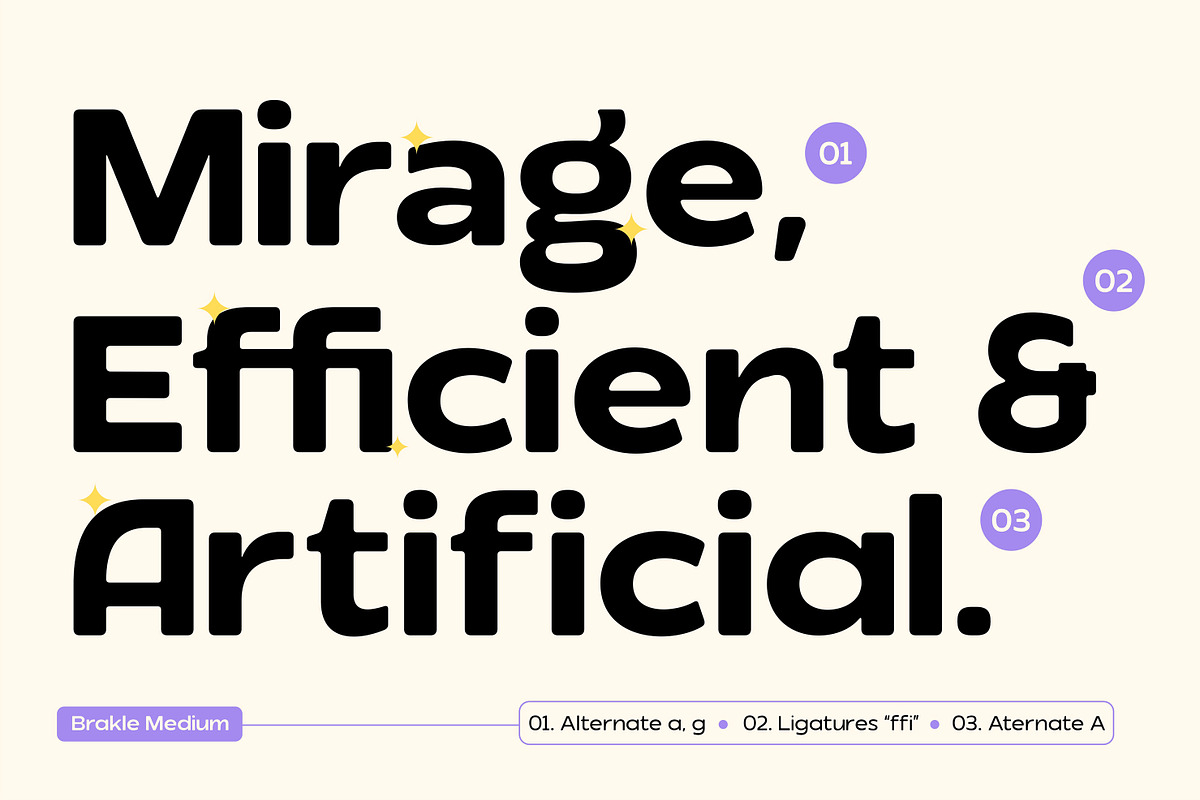 Brakle - Grotesk Rounded, a Sans Serif Font by Graptail (Photo 5 of 21)