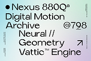 Madeqo – A Modern Futuristic Display, a Sans Serif Font by roomspace creative lab (Thumbnail 4 of 10)