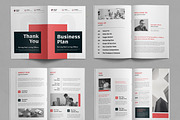 Corporate Business Plan, a Brochure Template by ContestDesign (Thumbnail 2 of 3)