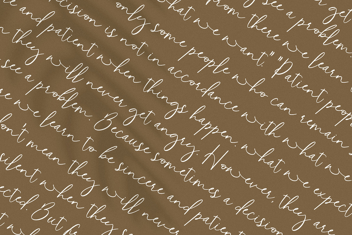Bellanche, a Script Font by Goresan Studio (Photo 13 of 15)