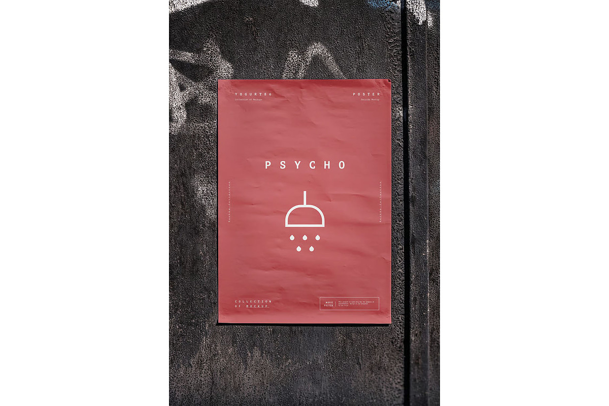 Urban Poster Mock-up, an Advertising Mockup by zippypixelstudio (Photo 2 of 13)