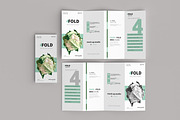 Four-Fold (4 fold) Brochure Mockups, a Print Template by pmvch (Thumbnail 6 of 10)