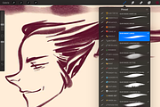 ✨MAGIC Procreate Set: 55+ Brushes, a Brush Add-On by Georg's Procreate Brushes (Thumbnail 10 of 10)