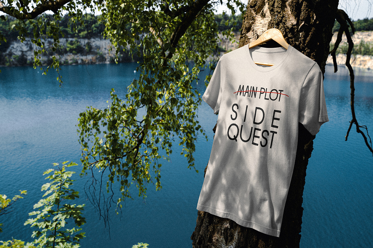 Side Quest - A Playful Display Font, a Sans Serif Font by Dina Mae (Photo 10 of 14)