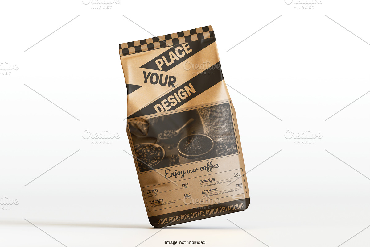 Coffee Pouch Mockup Bundles, a Packaging Mockup by Ambo Ampeng (Photo 4 of 22)