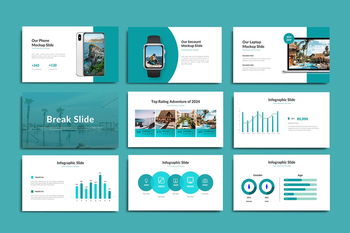 Adventure Powerpoint Template, a Presentation Template by yanindesign (Photo 4 of 5)