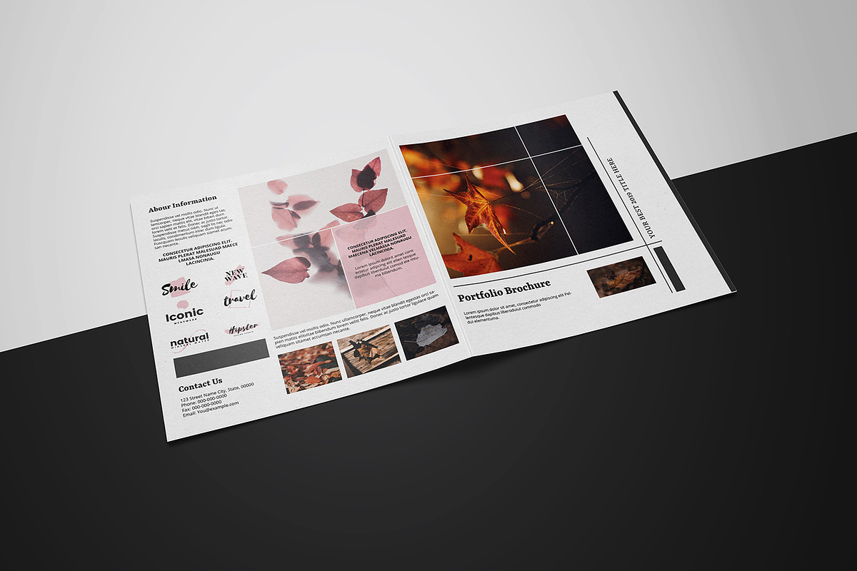 Multipurpose Portfolio Brochure, a Brochure Template by Template Shop (Photo 2 of 6)