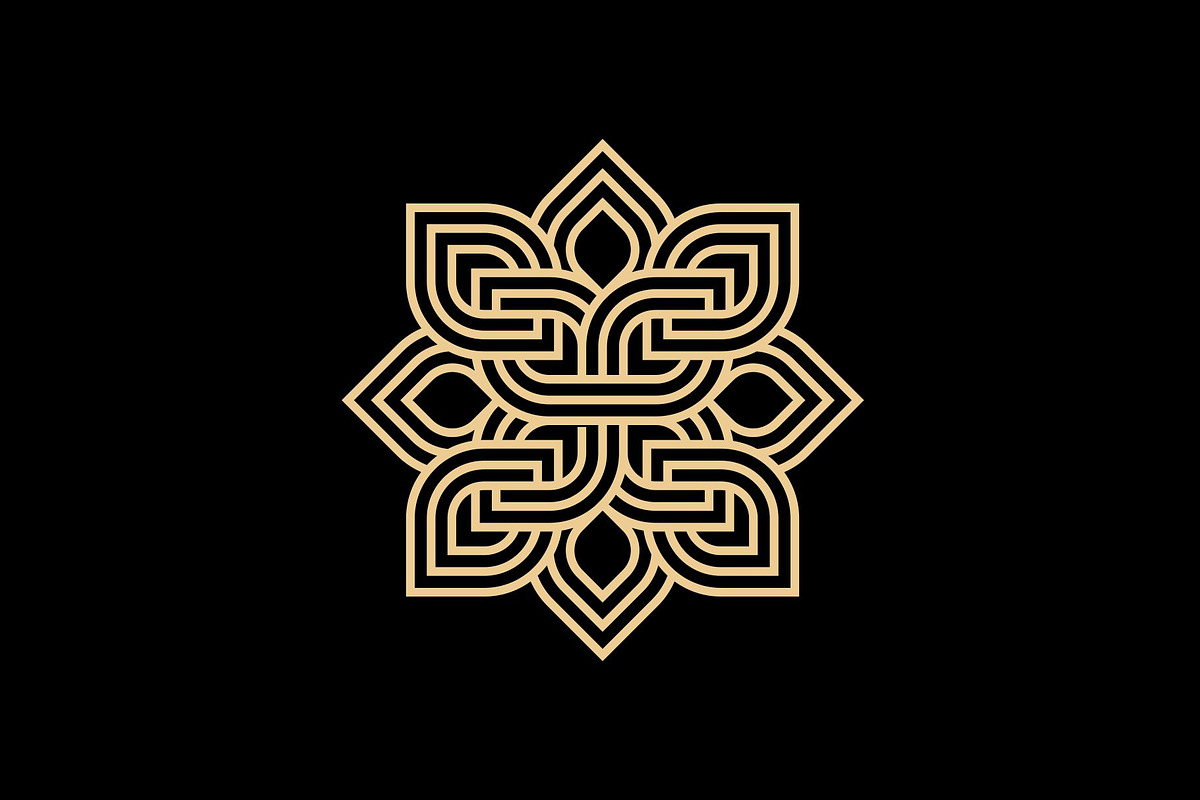 Flower Line Art Logo, a Branding & Logo Template by Buqancreative (Photo 1 of 4)