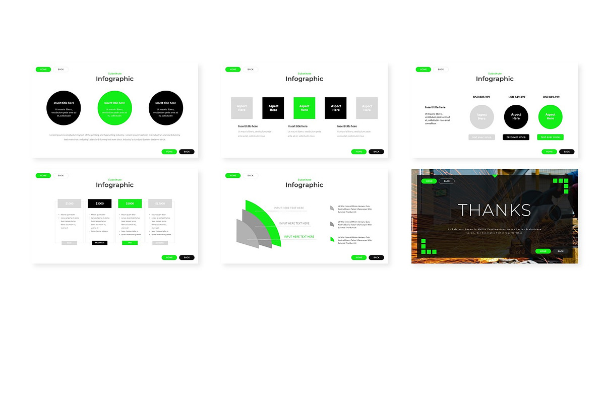 Struct - Google Slides Template, a Presentation Template by AQR Studio