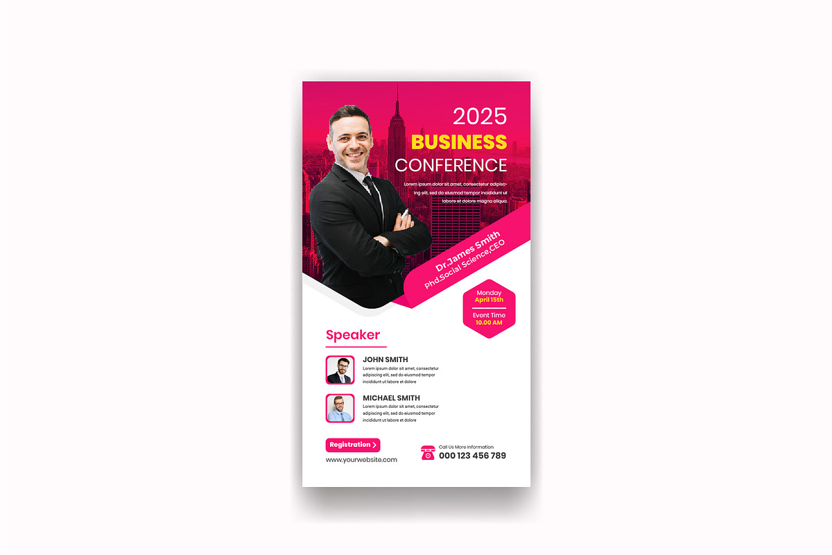 Business Conference Instagram Story, a Marketing Template by Mk_Studio (Photo 2 of 5)