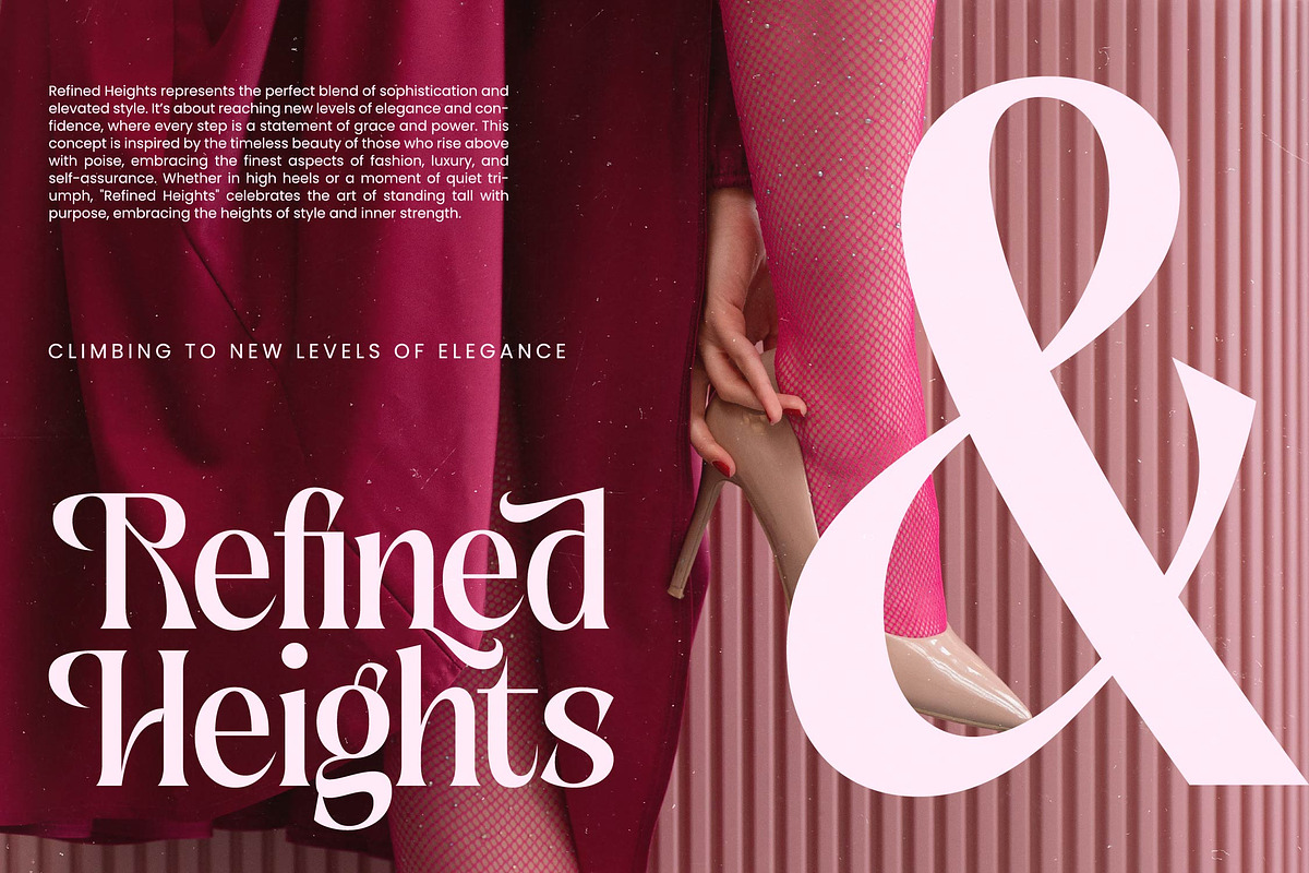 Rituals Sunday Serif Display Font, a Serif Font by timelesstype.co (Photo 15 of 20)