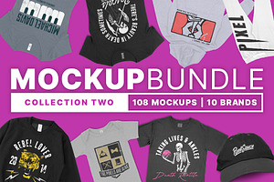 Clothing Mockup Collection Bundle 02