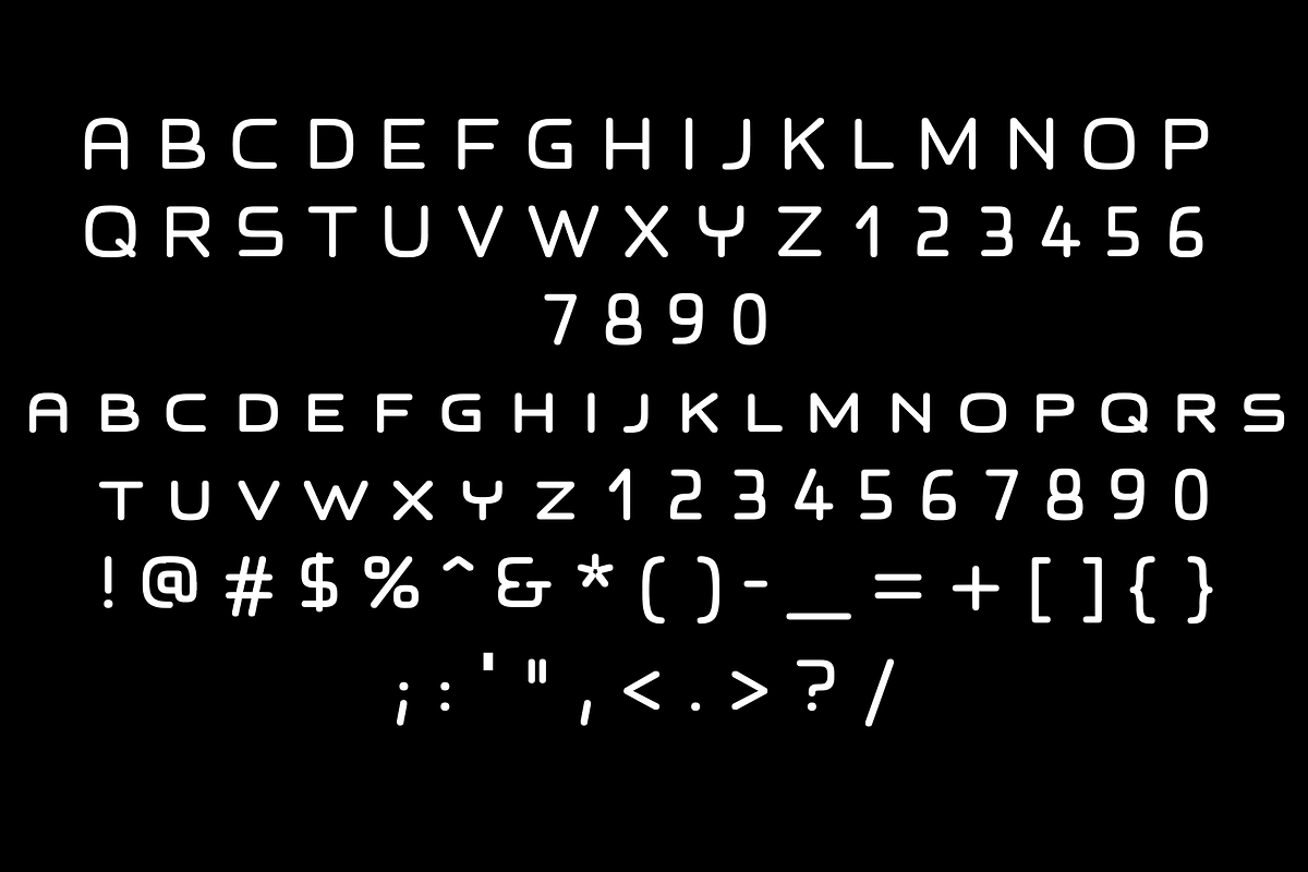 Locity Font preview 5
