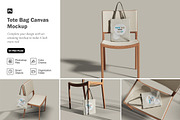 Tote Bag Canvas Mockup, an Apparel Mockup by seulangagraphic (Thumbnail 6 of 6)