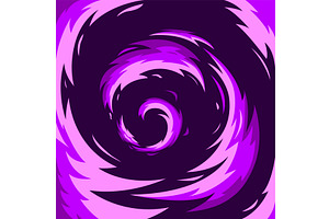 Comic book flame background, an Illustration by Things for designers