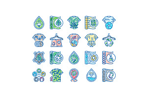 sustainable fashion textile eco, an Object Illustration by pikepicture