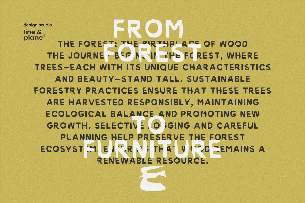 Burlcut Font - Latine & Cyrillic, a Handwritten Font by line & plane (Photo 9 of 10)