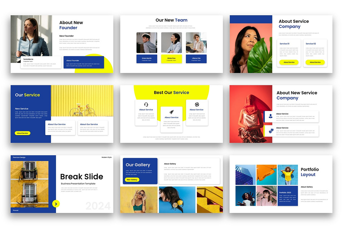 Provod – Business Google Slide, a Presentation Template by kreatifreya (Photo 2 of 5)