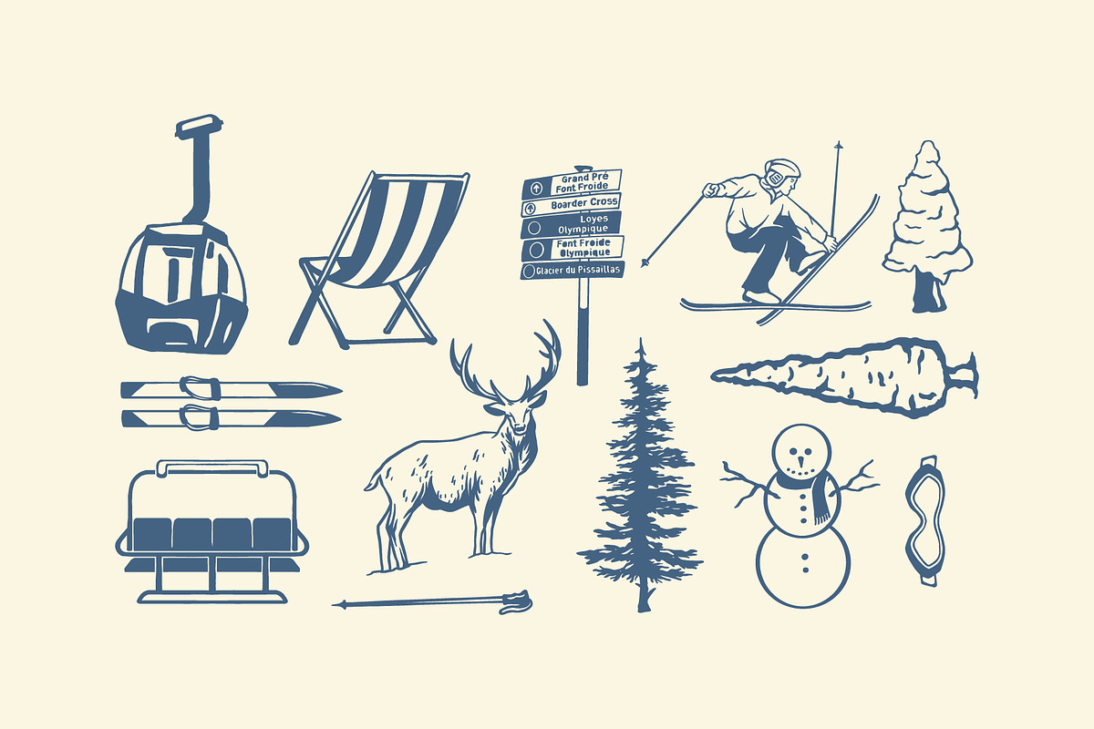 Winter Graphic, a Seasonal Illustration by Skilline Supply Co. (Photo 4 of 11)