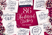 A Handlettered Christmas, a Decorative Illustration by Nicky Laatz (Thumbnail 1 of 18)