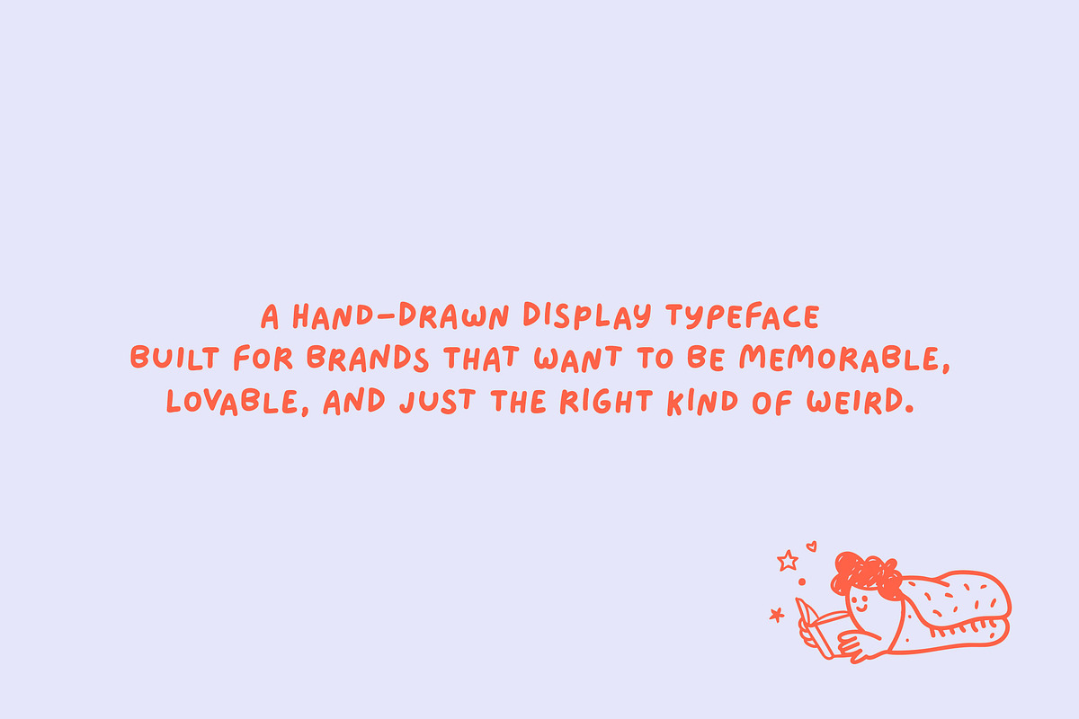 Blanket Burrito — Handwritten Font, a Handwritten Font by Font Buyers Anonymous (Photo 2 of 21)