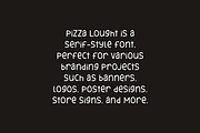 Pizza Lought - Food Font, a Sans Serif Font by Iqsiart Studio (Thumbnail 5 of 7)