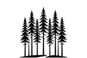 Majestic Pine Trees SVG, a Finance Illustration by Amazin_art (Thumbnail 12 of 41)