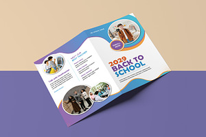 School Admission Bifold Brochure