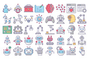 Robotic System Vector Icons Pack, a Solid Icon by Vector Portal (Thumbnail 4 of 5)