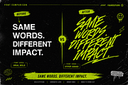Hyper Squad - Freestyle Brush Font, a Handwritten Font by figuree studio (Thumbnail 7 of 11)
