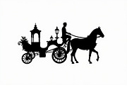 Vintage Horse Carriage Bundle, an Illustration by jahid234 (Thumbnail 2 of 7)