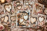 Victorian Rose & Key Romance Lace, a Background Graphic by Printable Treasure (Thumbnail 3 of 3)