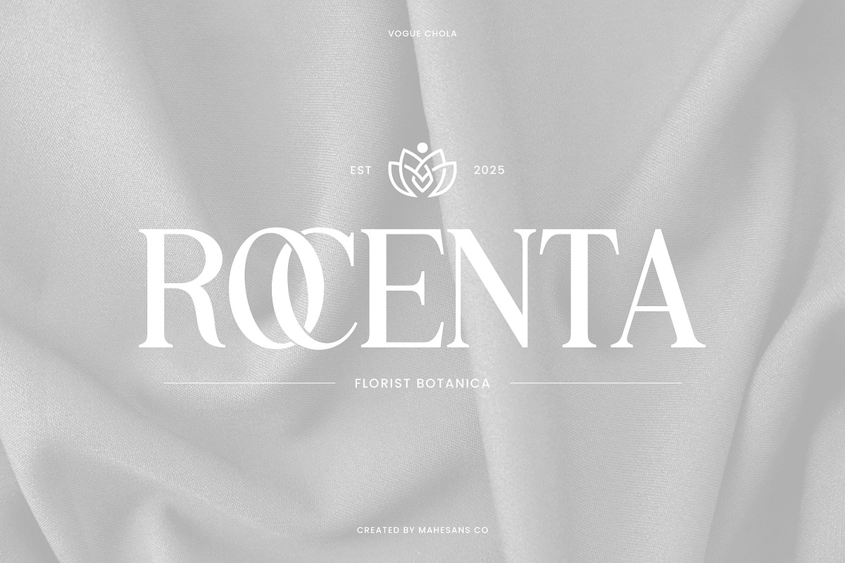 Vogue Chola | Stylish Serif Font, a Serif Font by Mahesans Co (Photo 3 of 10)