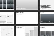 Pitch Deck Template, a Presentation Template by Out of Context (Thumbnail 2 of 5)