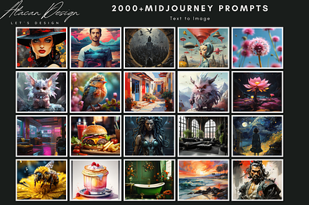 2000 Best Midjourney Prompts to Get, a Graphic by AtacanDigital
