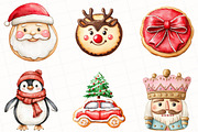 Christmas Cookie Clipart, an Illustration by OK Design (Thumbnail 4 of 5)