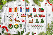 Christmas On The Farm, an Object Graphic by caocastudio (Thumbnail 2 of 4)