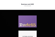 Business Card Logo Template Bundle, a Product Mockup by FoundImages (Thumbnail 33 of 163)