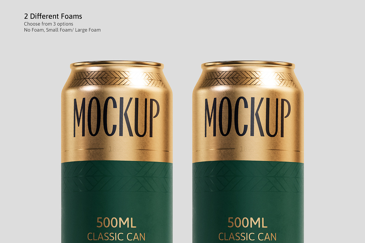 500ml Can Mockup | Plane Scene, a Packaging Mockup by AY Mock-Ups (Photo 6 of 9)