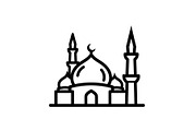 50 Islamic Ramadan Eid Icon Set, an Illustration by BIPLOB EXPERT (Thumbnail 20 of 44)