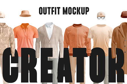 Outfit Mockup Creator, an Apparel Mockup by rebrandy