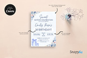 Sweet 16 Birthday Invitation Temp, an Invitation Template by Snapybiz (Thumbnail 1 of 10)